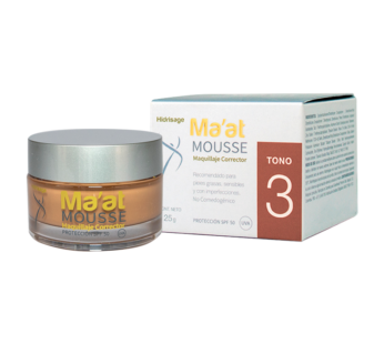 HIDRISAGE MOUSSE MAQUILLAJE TONO 3