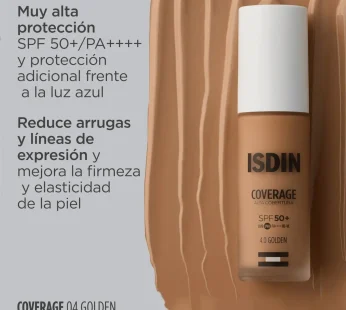 ISDIN COVERAGE SPF 50 4.0 GOLDEN