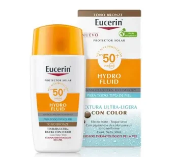 EUCERIN HYDROFLUIDO BRONZE 50FPS