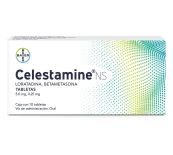 CELESTAMINE NS 25MG/10 TABLETAS