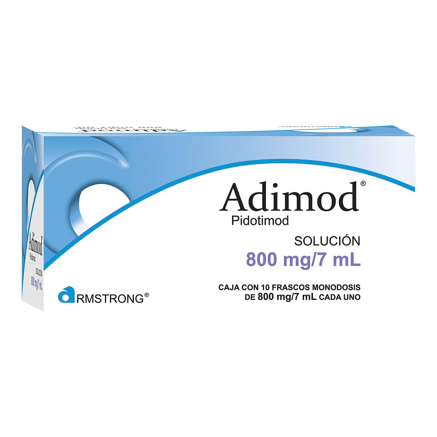 ADIMOD 800MG SOLUCION 10 FRASCOS 7 ML