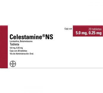 CELESTAMINE NS 25MG/20 TABLETAS
